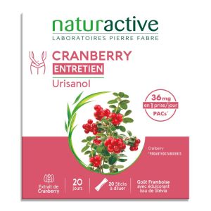 Naturactive Cranberry Urinaire Sticks x20