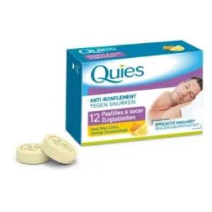 Quies Anti-Ronflement Pastilles Miel/Citron x12