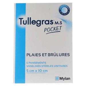 Tullegras Pocket 10x5cm - 5 sachets