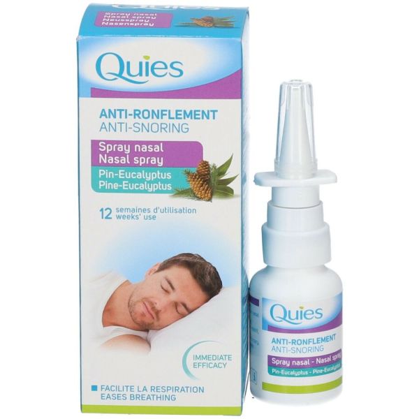 Quies Spray Anti-Ronflement Flacon 15 ml