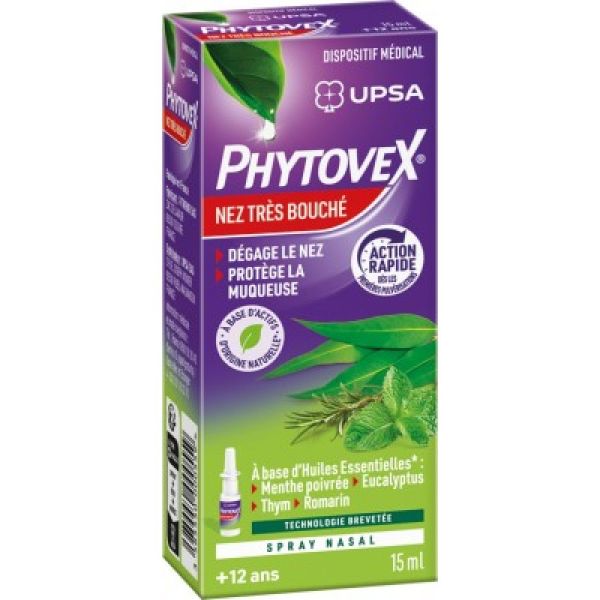 Phytovex Nez Très Bouché Spray 15 ml