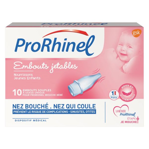 ProRhinel Embouts Nasaux Souples x10