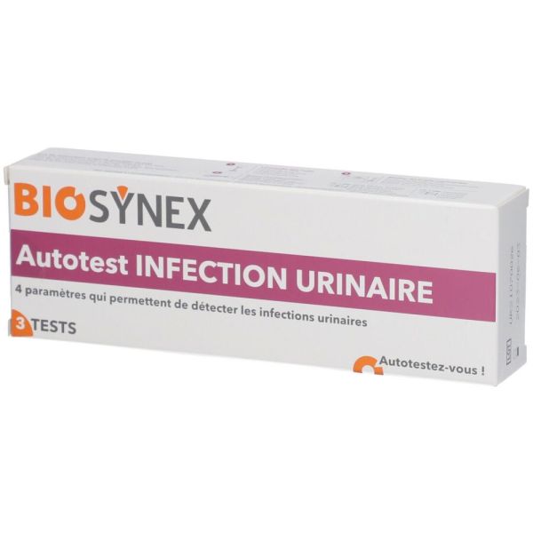 BIOSYNEX Test Infections Urinaires 4 Paramètres