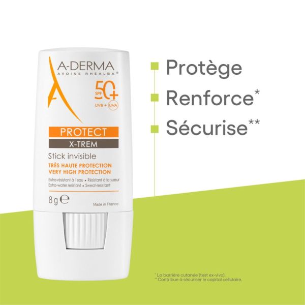 Protect X-TREM Stick solaire invisible SPF50+ 8 g