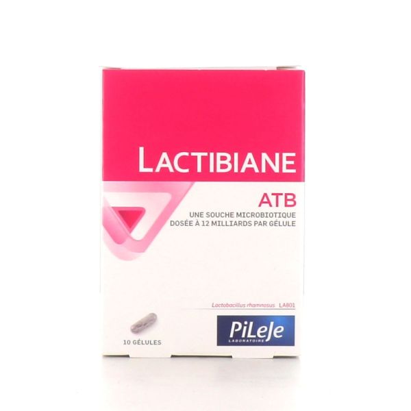 Pileje Lactibiane ATB Gélules Boîte de 10