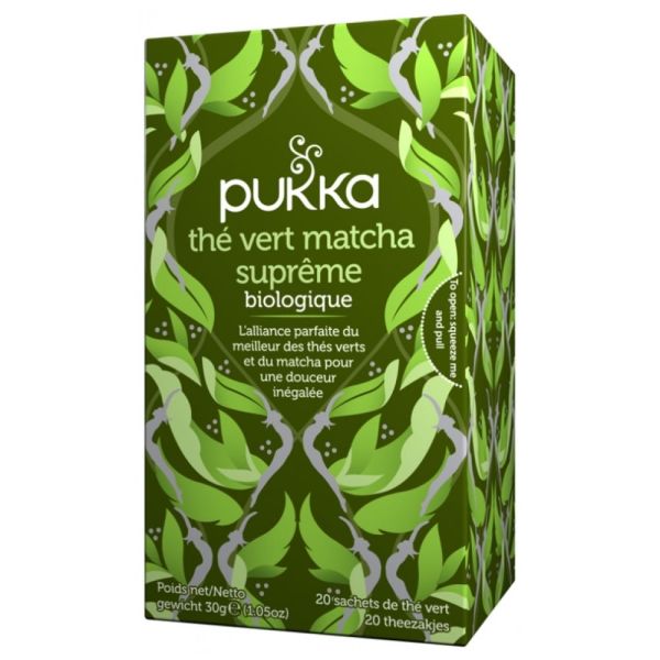 Thé Vert Matcha Suprème Bio - 20 sachets