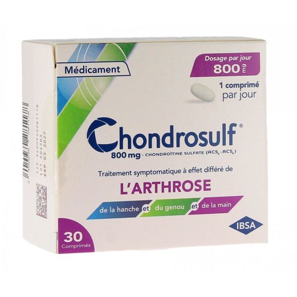 Chondrosulf 800 mg Comprimés x30