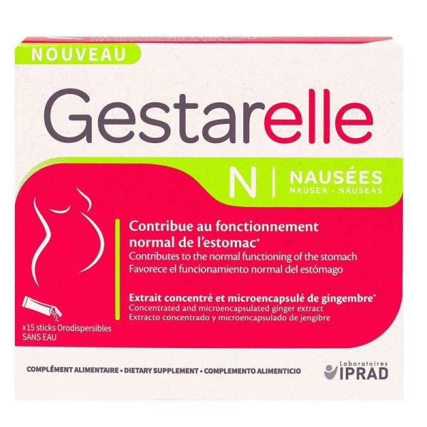 Gestarelle Nausées de grossesse 15 sticks