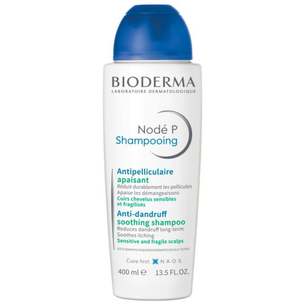 Bioderma Nodé P Shampooing Anti-Pelliculaire Apaisant 400 ml