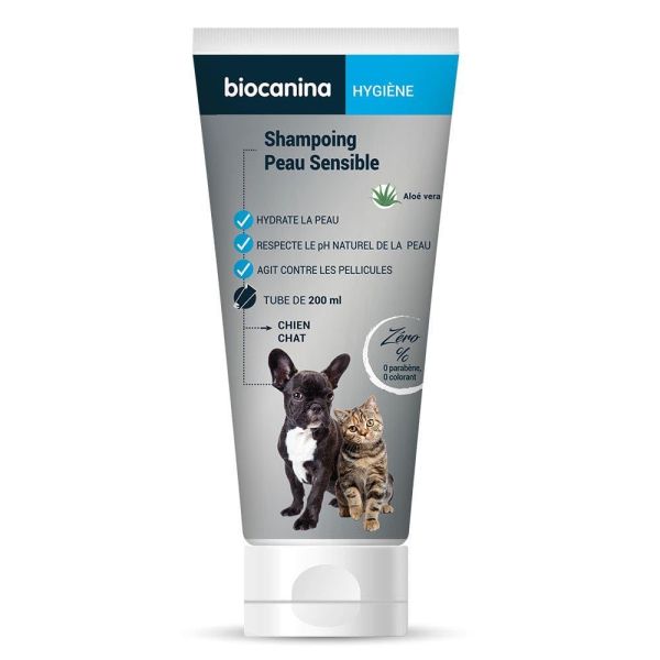 Biocanina Shampooing Peaux Sensibles Flacon 200 ml