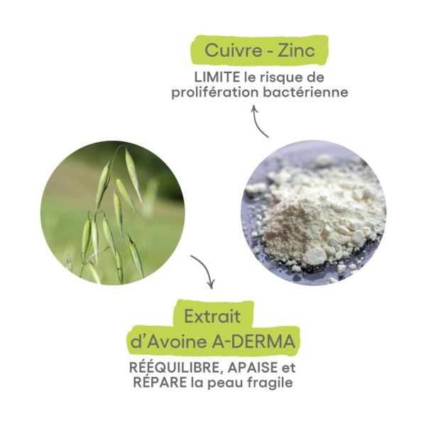 Dermalibour+ Cica-Crème réparatrice assainissante 15 ml