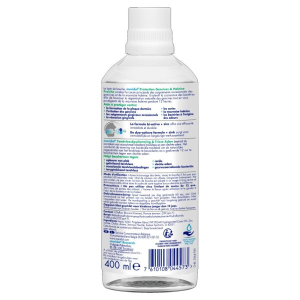 Bain de bouche Meridol Haleine Fraîche 400ml